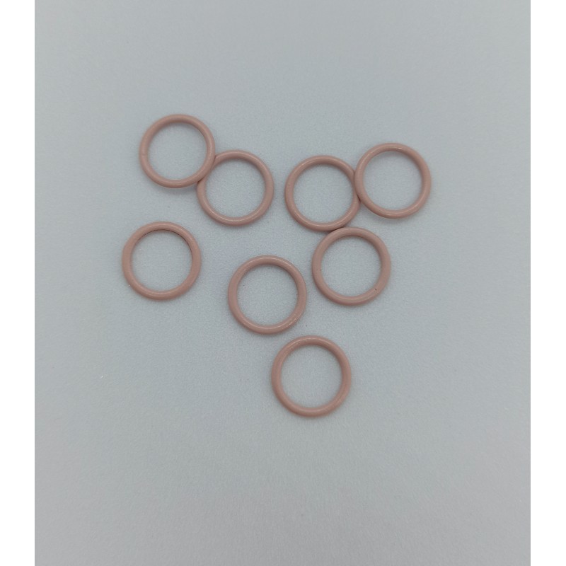 Кольцо 10 мм розовый (лотос цв.019) (K-13)